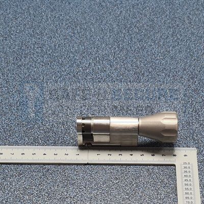 Evva enkele knopcilinder  0-knop 47 